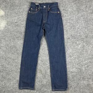 Levi's Straight Leg Dark Blue Jeans